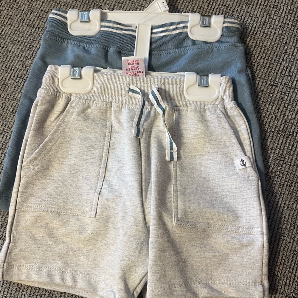 Tommy Bahama Kids Shorts - Gray and Blue (OEKO TEX STANDARD 100)